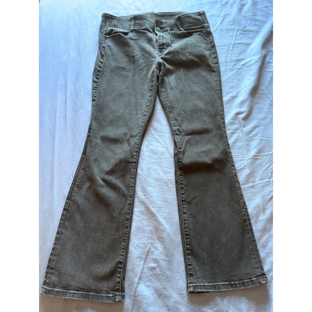 APT. 9 Bootcut Black Jeans Women's Size 14 Stretch Denim Y2K Flare/bootcut